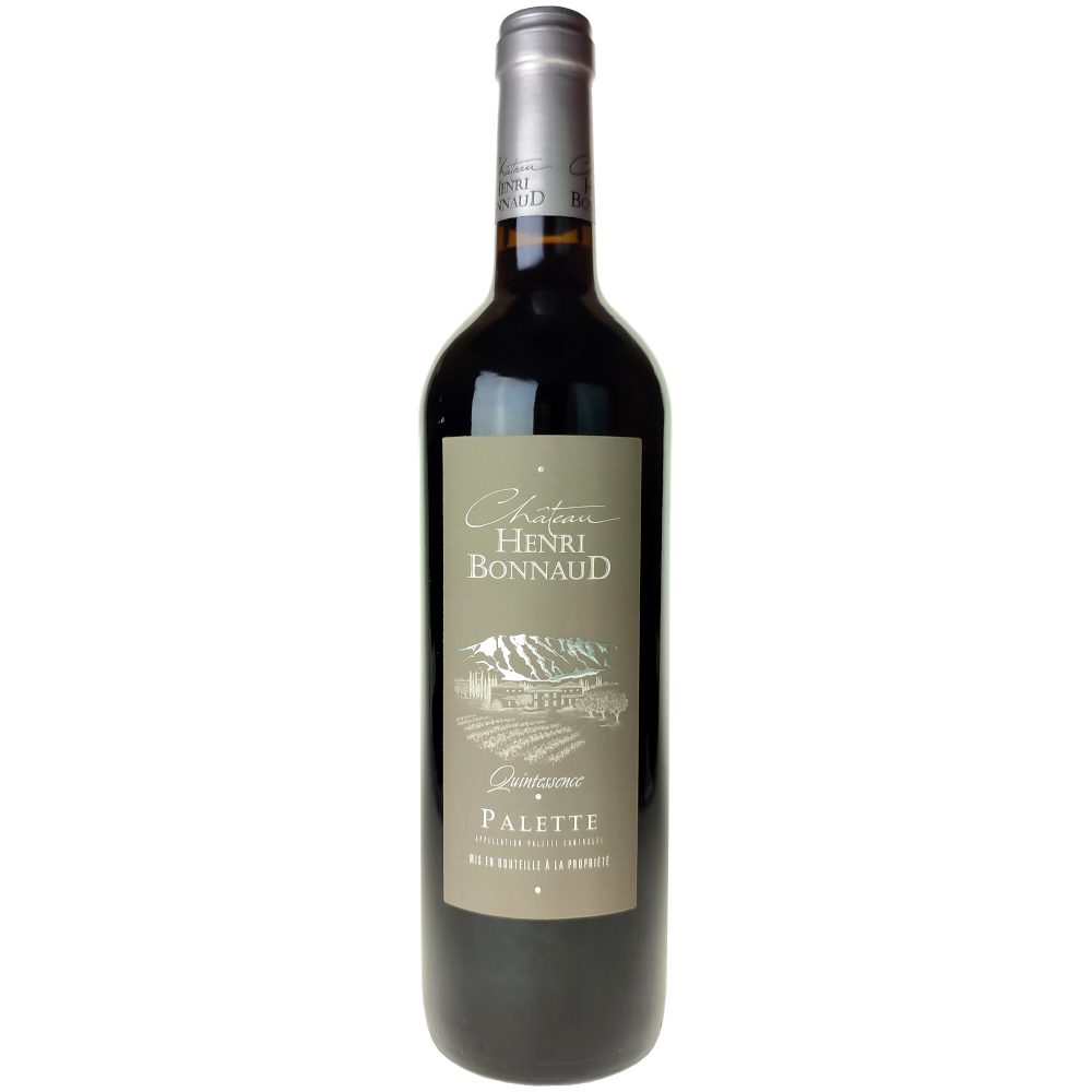 Palette rouge Quintessence 2020 Château Henri Bonnaud